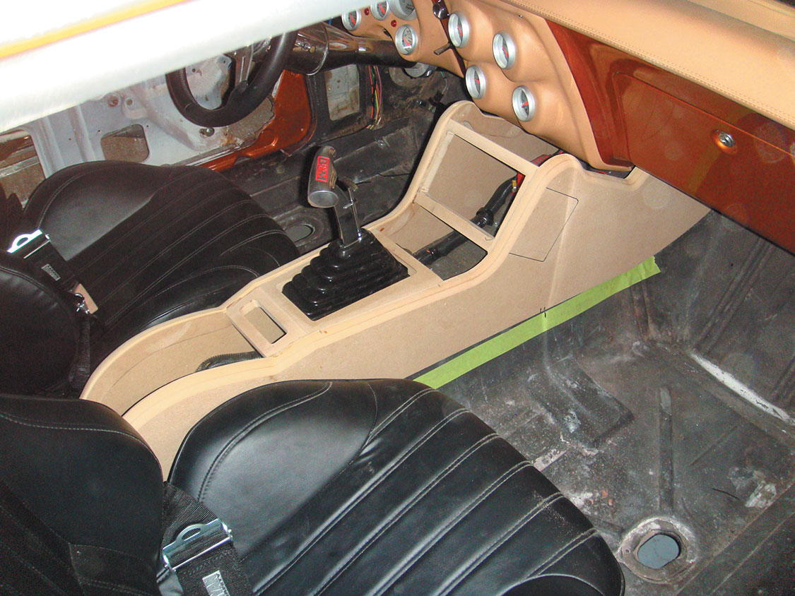 Interior on a '67 Camaro 