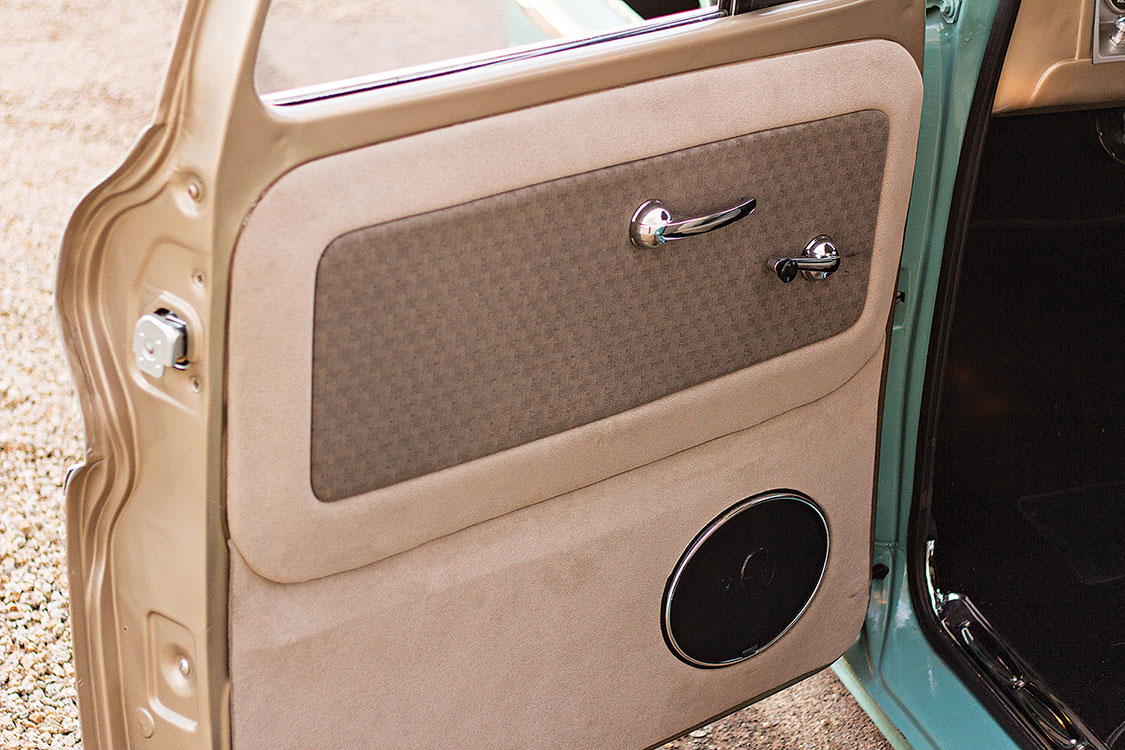 Interior on a Chevy C-10 