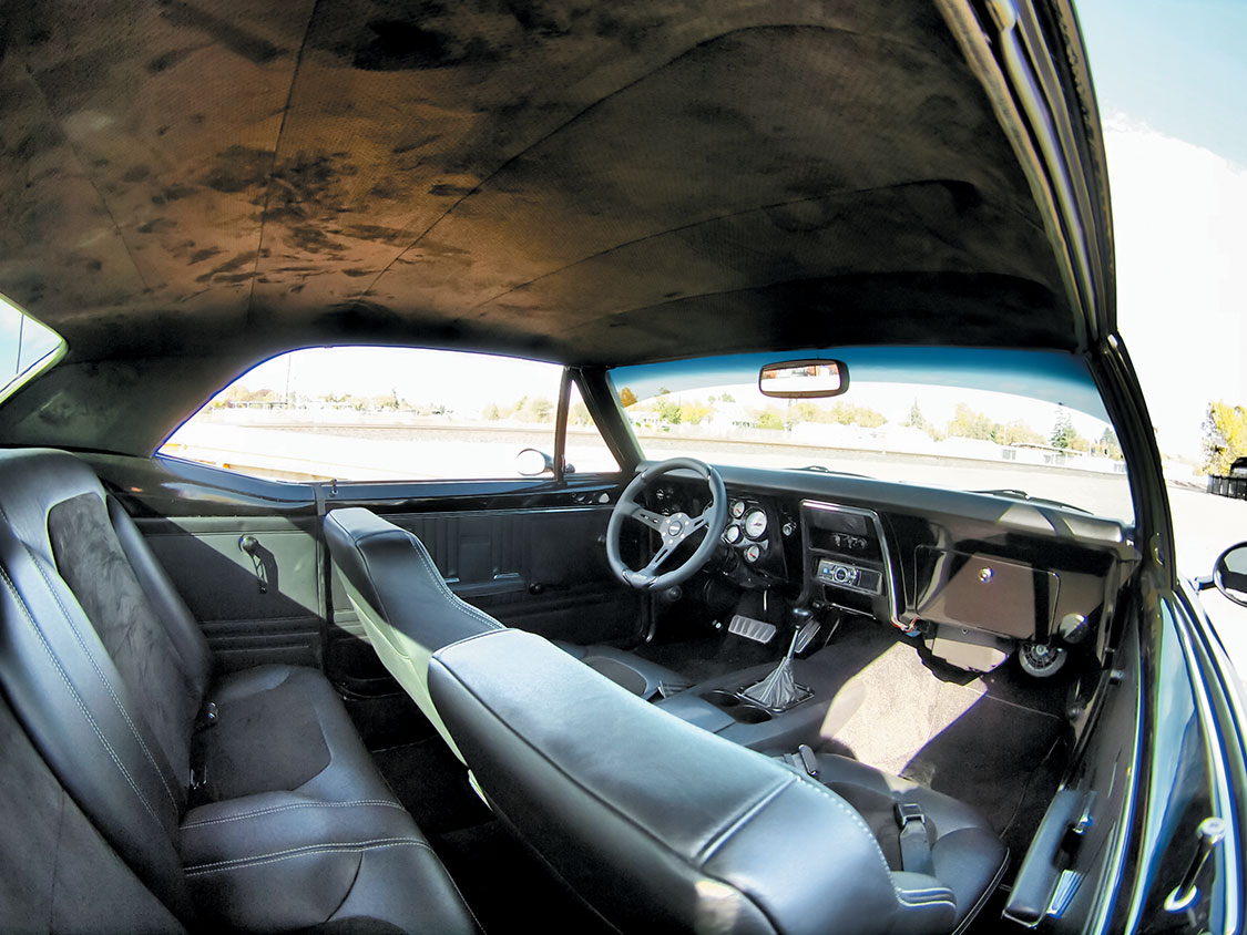 Interior on a Chevy Camaro