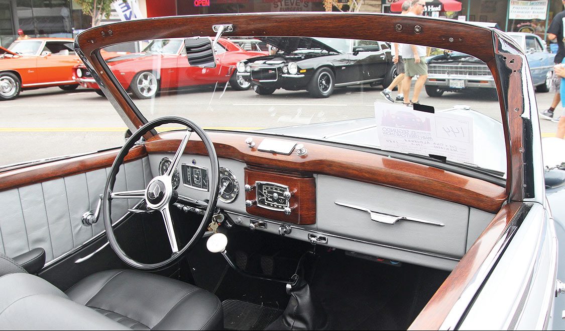 custom ’50 Mercedes 170 convertible