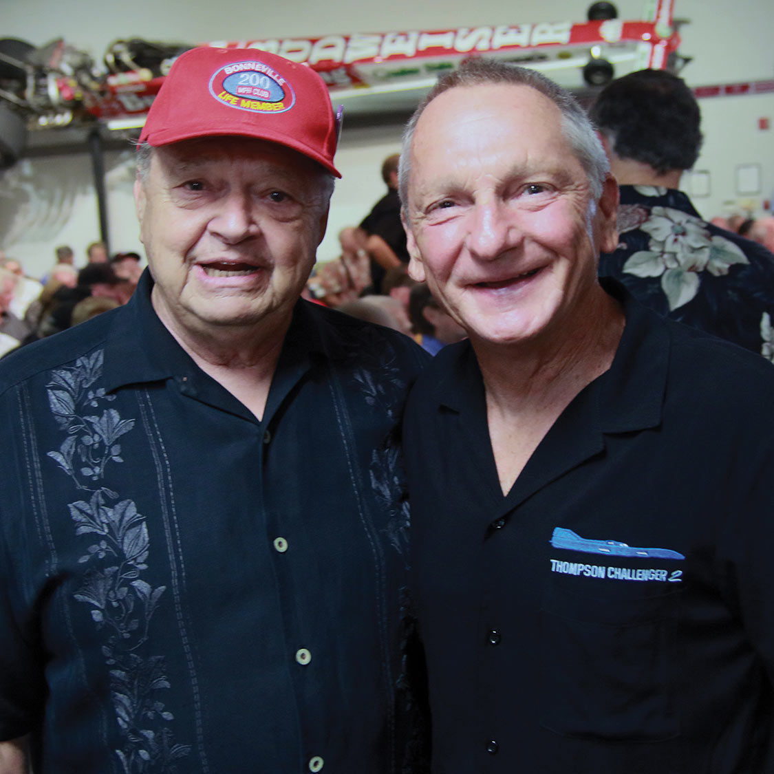Jerry Kugel (L) and Danny Thompson