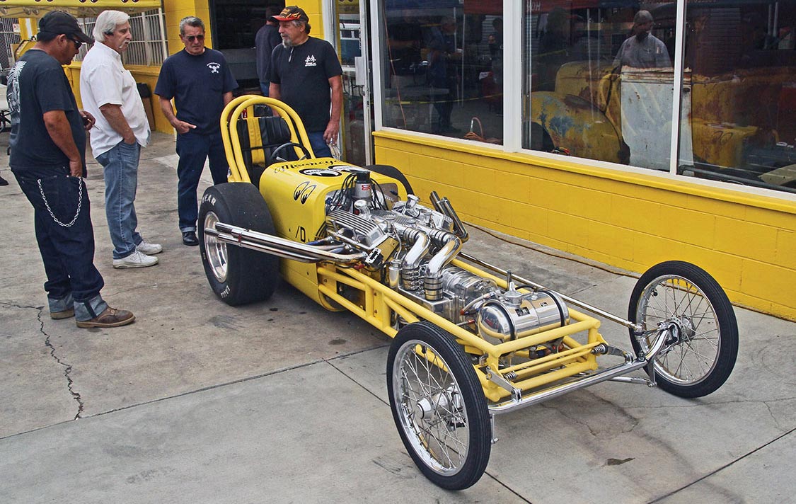 The Mooneyes dragster