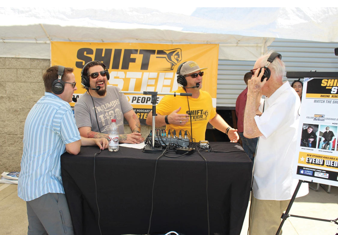 The podcast crew from Shift & Steer