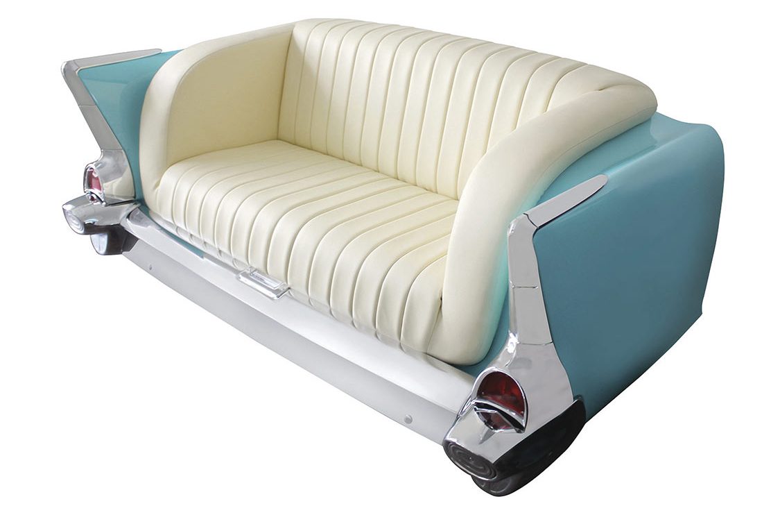 The United Pacific Industry 1957 Chevy sofa