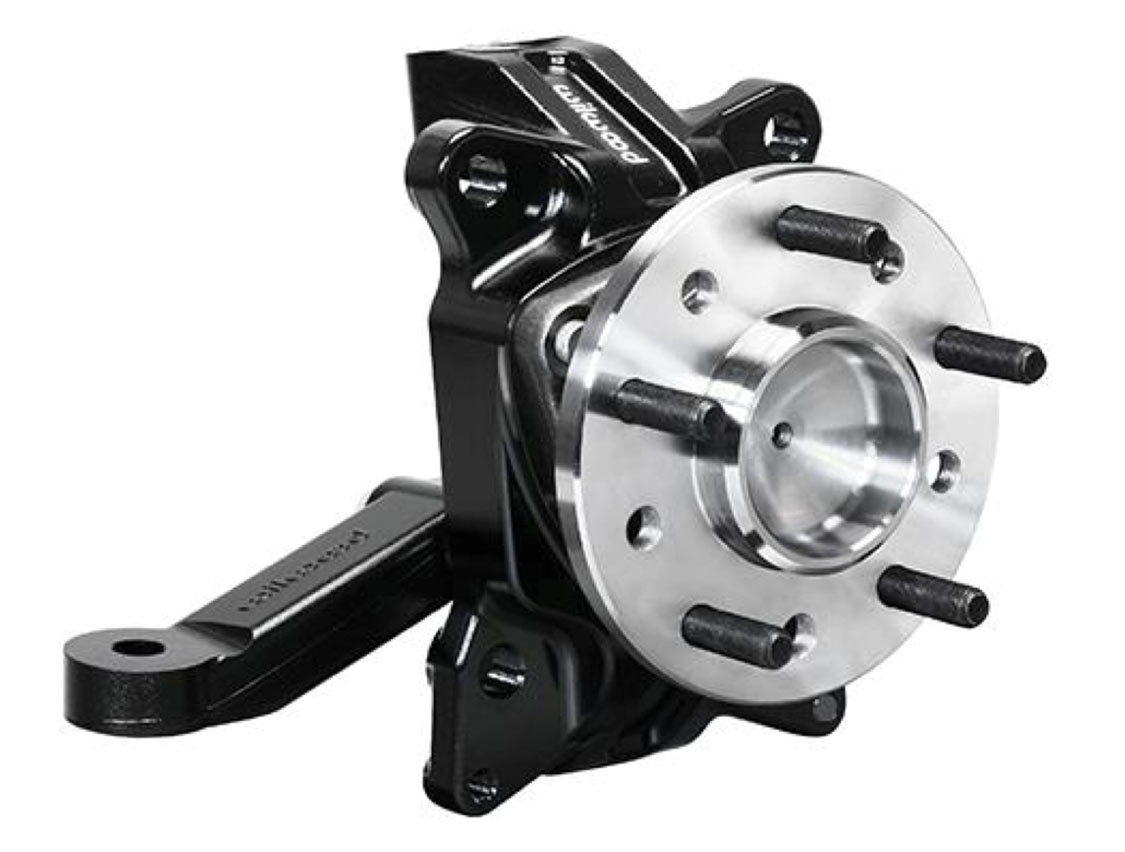 Wilwood’s 2.50” drop ProSpindle and disc brake upgrade kit
