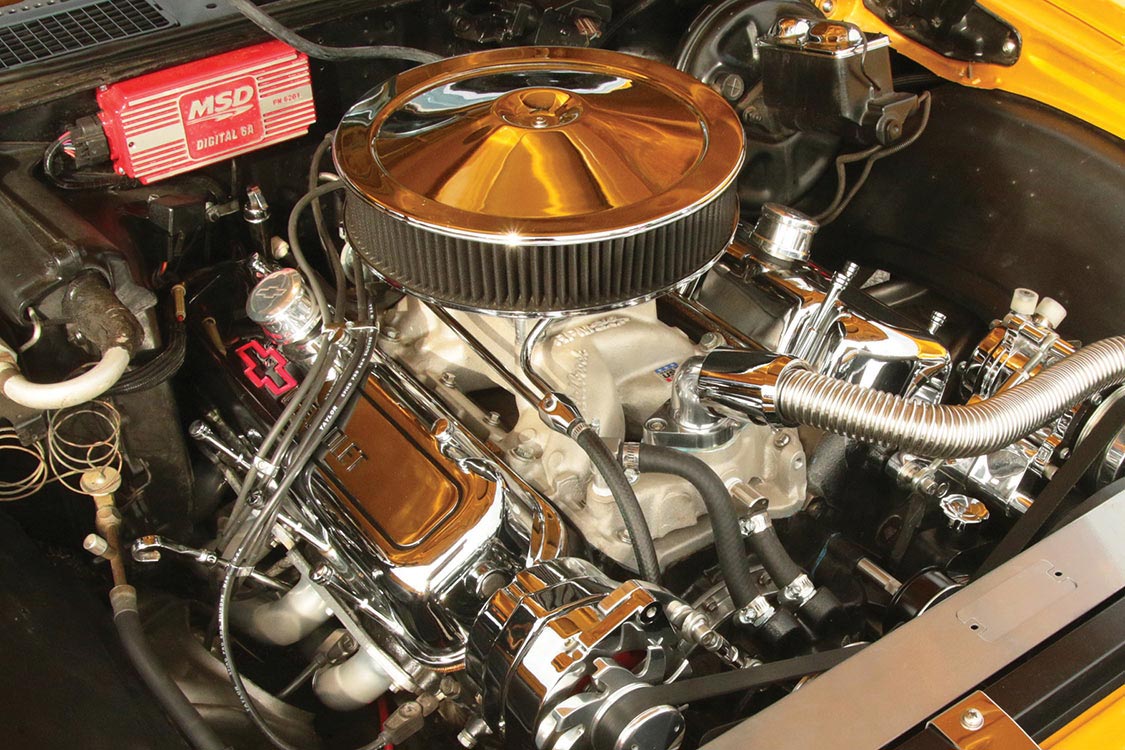 Engine of ‘71 Chevy Chevelle