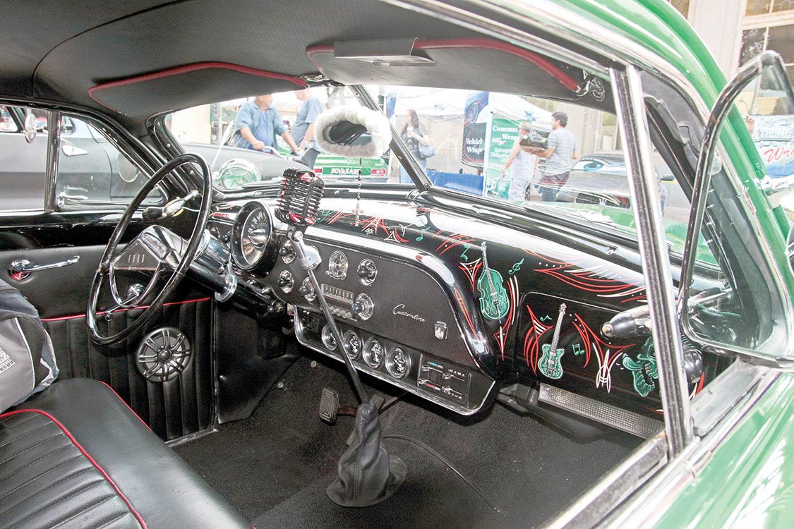Insides of the ‘51 Ford