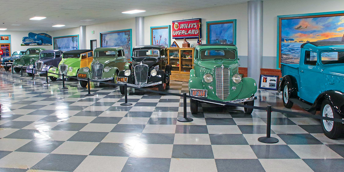 A huge collection of Willys