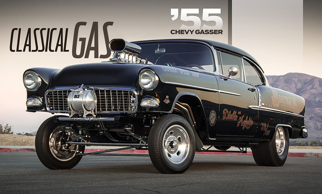 Classic Gas 55 chevy Gasser
