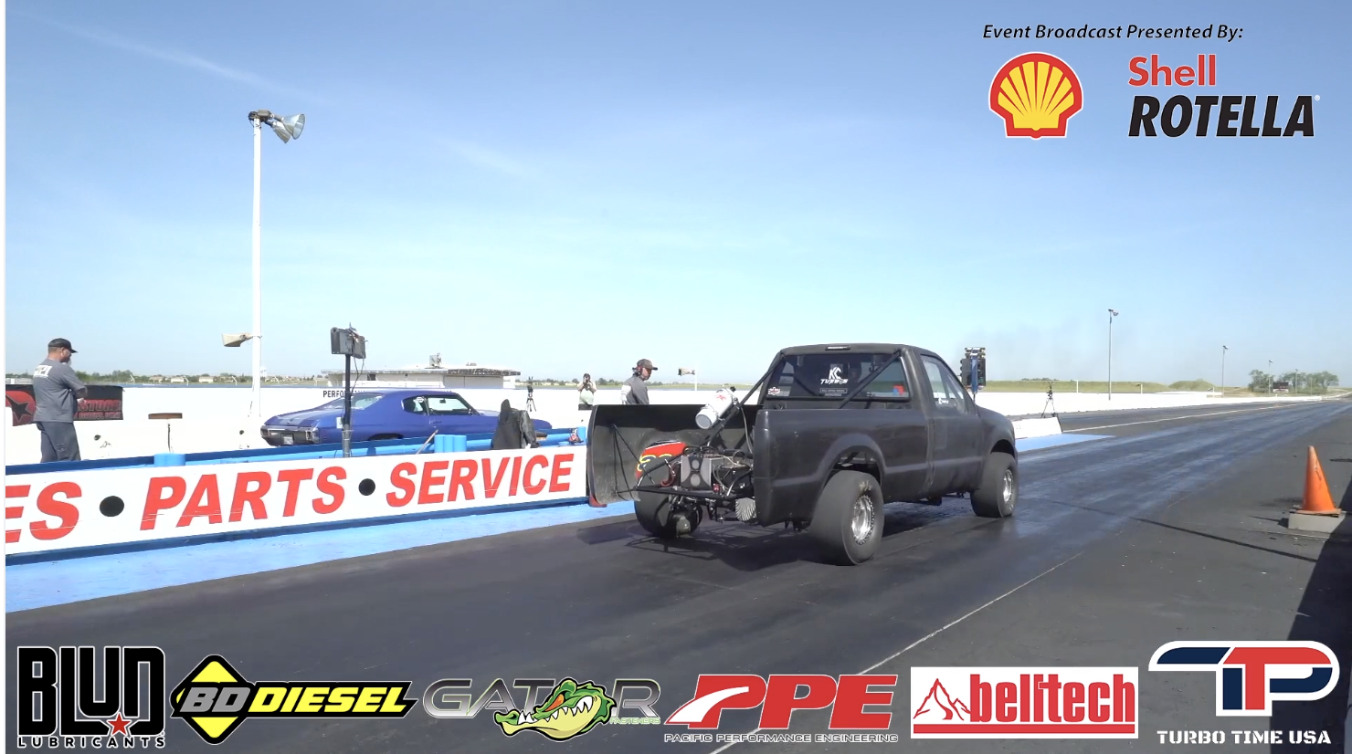 Drag Racing clips from Golden State Diesel Fest.