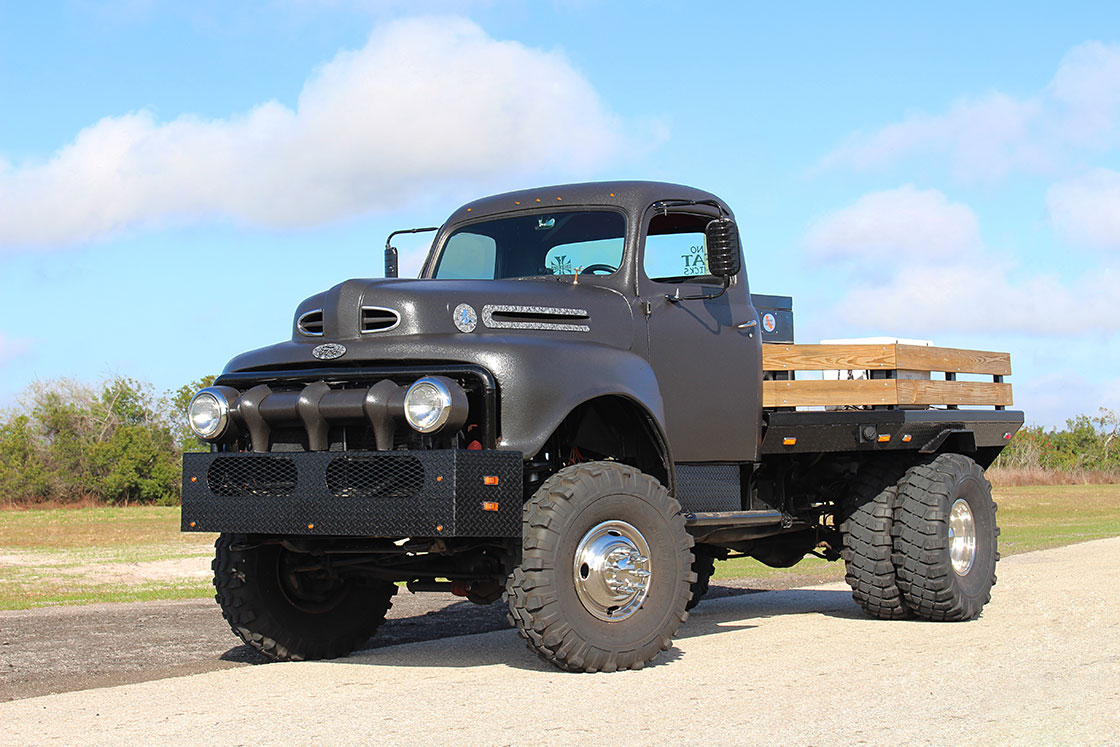 1952 FORD BODY & 1997 DODGE RAM3500 CHASSIS