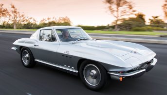 1966 Silver Pearl Corvette