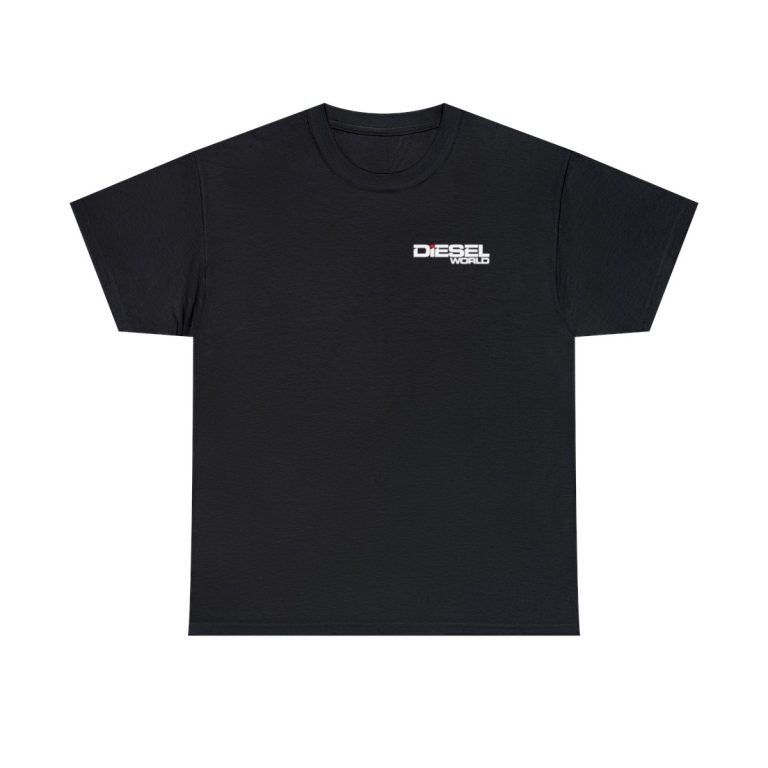 Diesel World Black TShirt - Unisex Heavy Cotton Tee