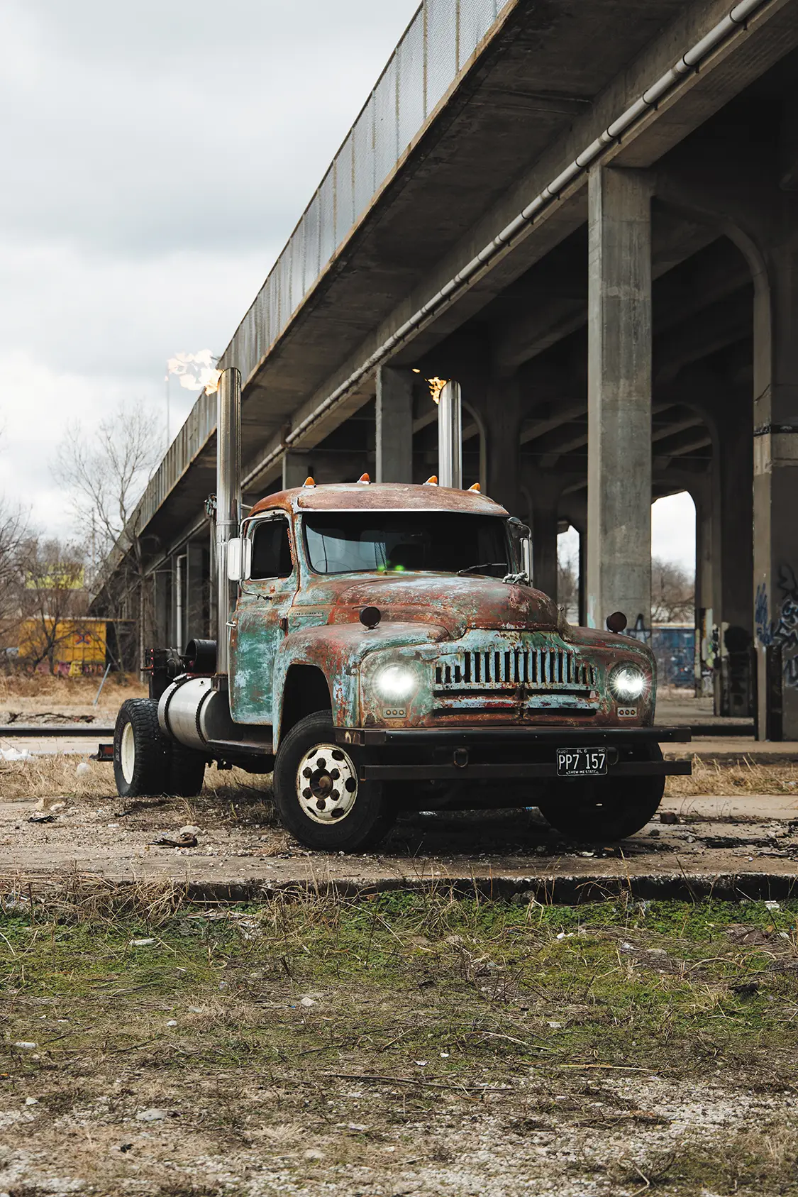 1952 International L-130 Tow Truck 